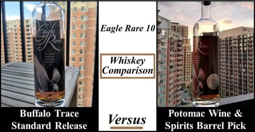 eagle rare comparison: standard vs potomac wine and spirits