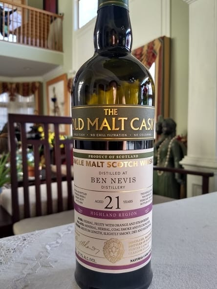 Ben Nevis 21 Old Malt Cask Review 1 Old Malt Ben Nevis 21