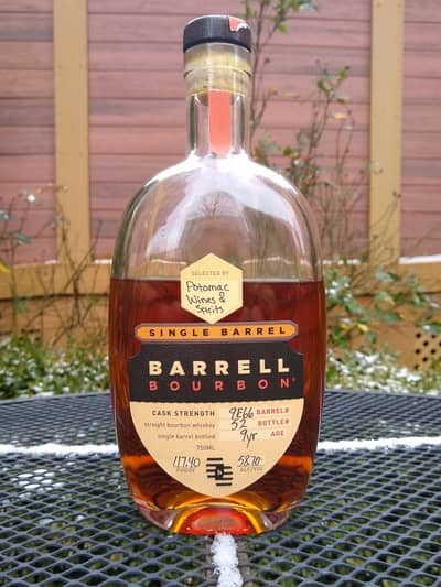 barrell single barrel potomac wine and spirits