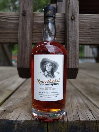 kooper family sweetheart of the rodeo bourbon compressed