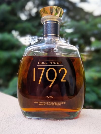 1792 full proof bourbon review compressed