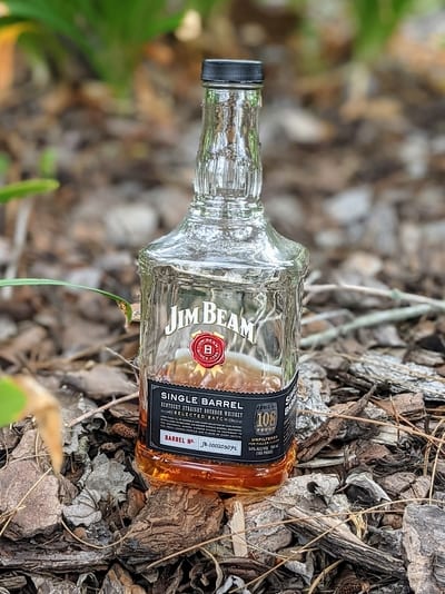 Jim Beam Single Barrel 108 proof compressed