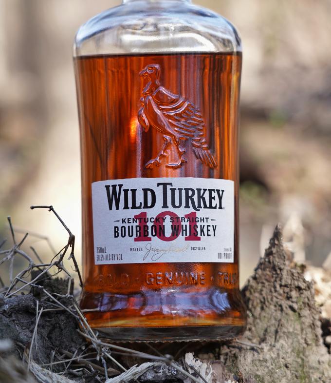 Wild turkey 101 front