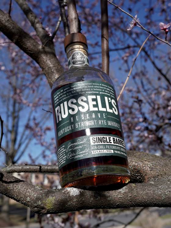 Russell's Reserve Single Barrel rye header