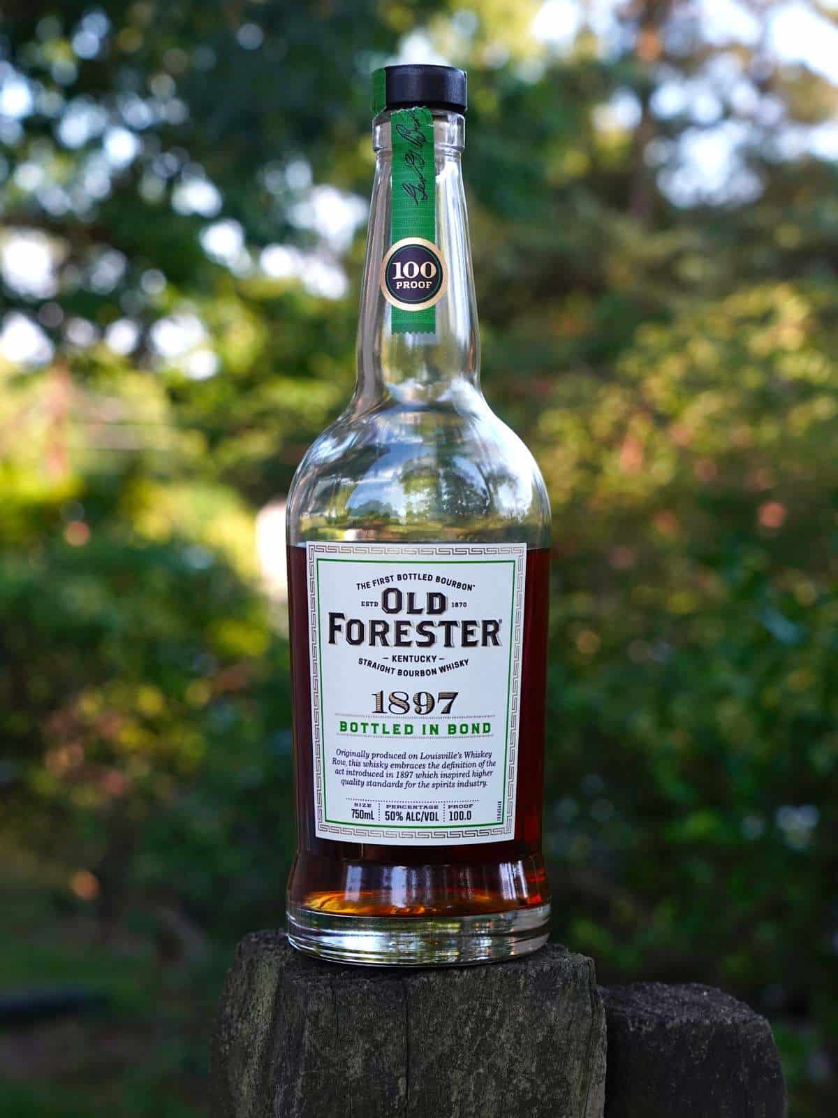 Old Forester 1897 bottled in bond featured