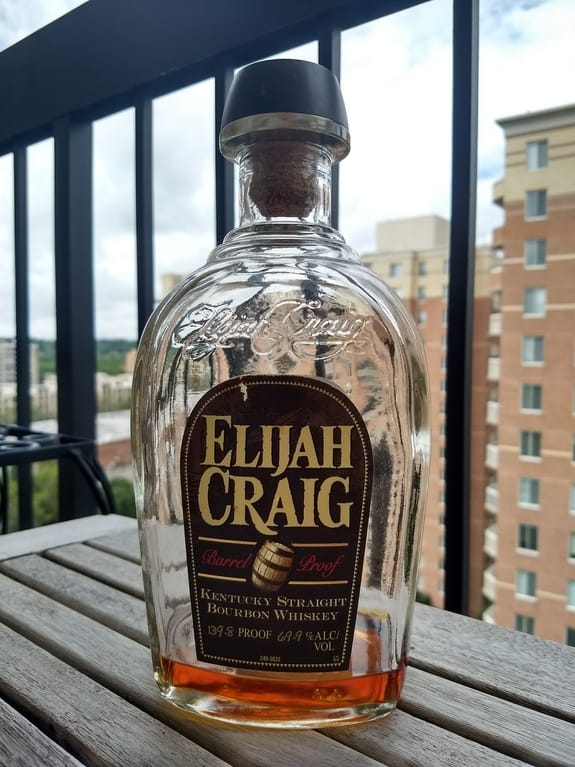 Elijah Craig Cask Strength compressed