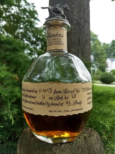 Blanton's single barrel bourbon review