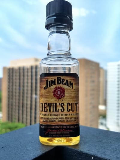 Jim Beam Devil’s Cut compressed