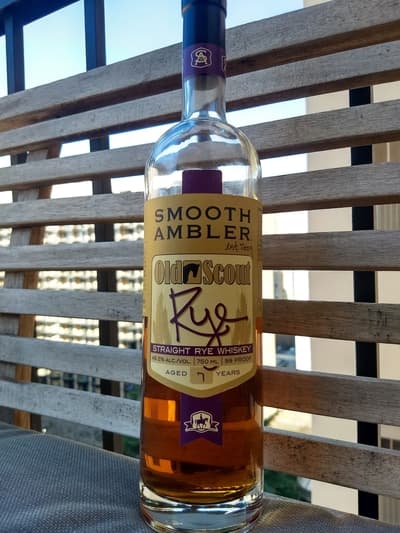 smooth ambler old scout 7 year rye