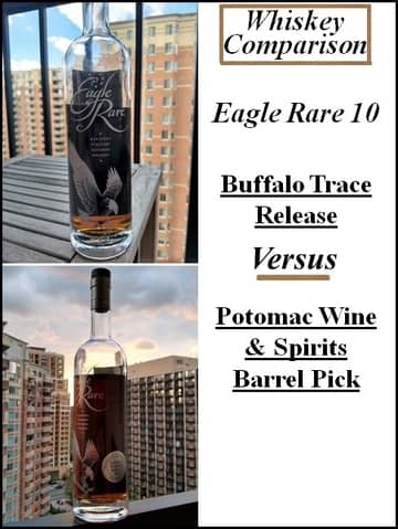 eagle rare vs store pick comparison