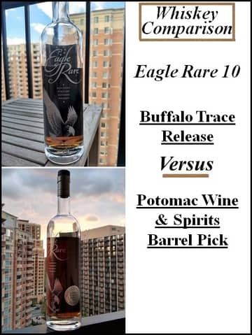 eagle rare vs store pick 1 compressed