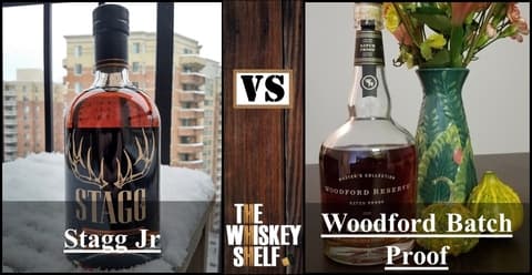 stagg jr 7 vs woodford batch proof 2