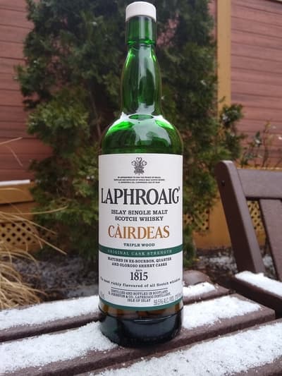 Laphroaig cairdeas triple wood compressed