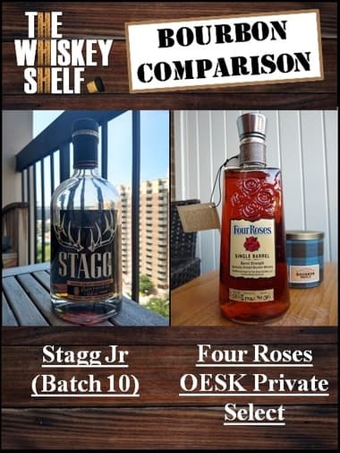 stagg jr 7 vs four roses oesk private select 1 compressed