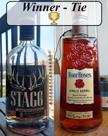 stagg jr 7 vs four roses oesk private select winner