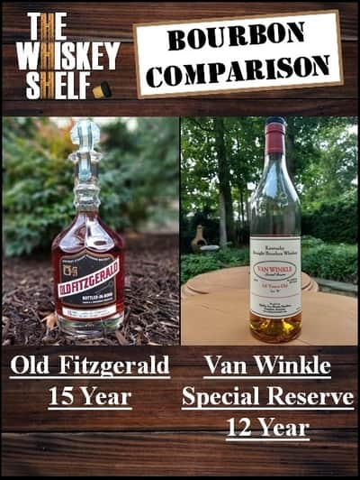 old fitz 15 vs van winkle lot b comparison