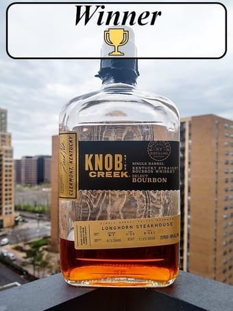 knob creek single barrel 9 year vs 14 year winner