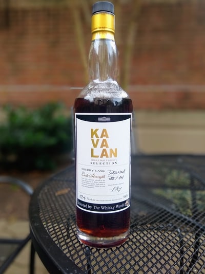 kavalan sherry single cask TWW