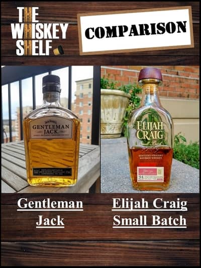 Gentleman Jack vs Elijah Craig Small Batch 1 compressed