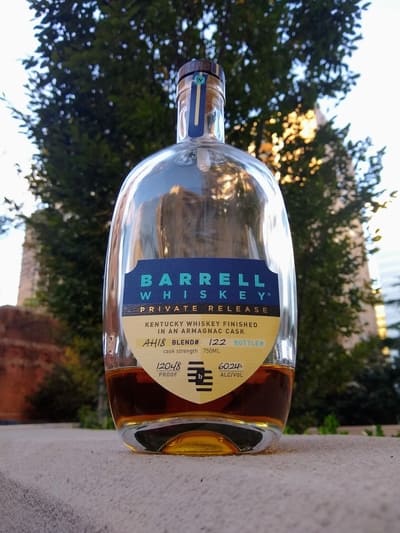 Barrell Armagnac finish whiskey