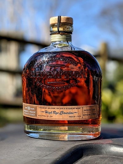 redemption 10 year bourbon review