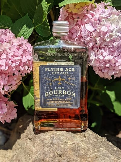 Flying ace cask strength bourbon