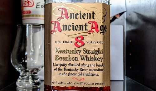 ancient ancient age 8 year front label