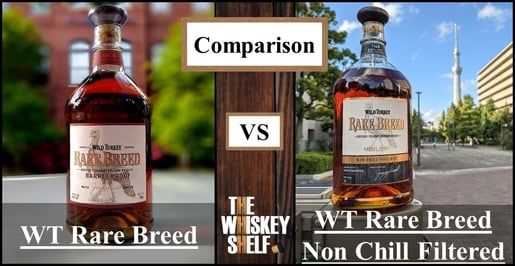 wild turkey rare breed bourbon chill filtered comparison 2