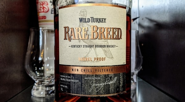 wild turkey rare breed non chill filtered front bottle compressed