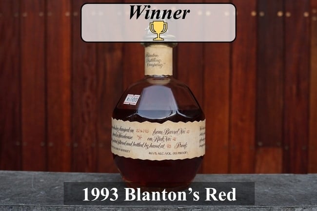 blanton's red old vs new comparison winner