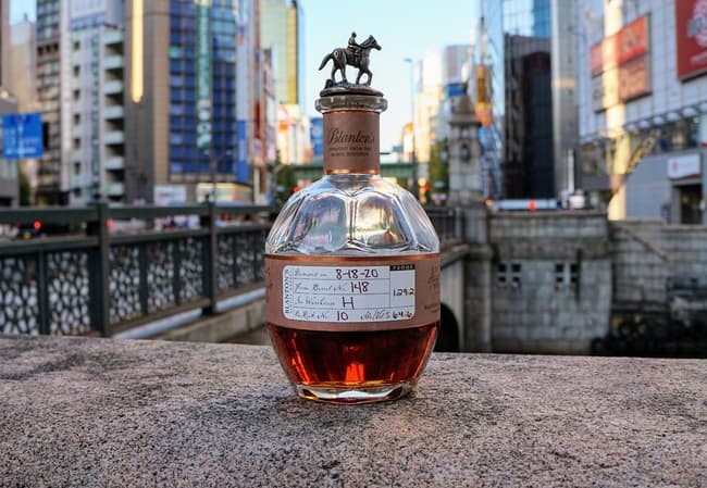 blanton's straight from the barrel review