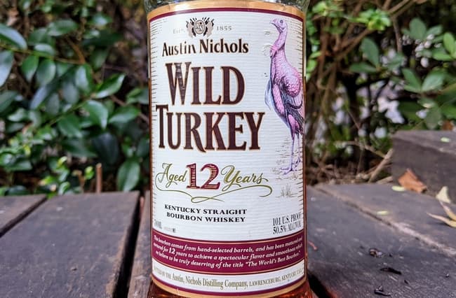 wild turkey 12 year 101 bourbon review closeup