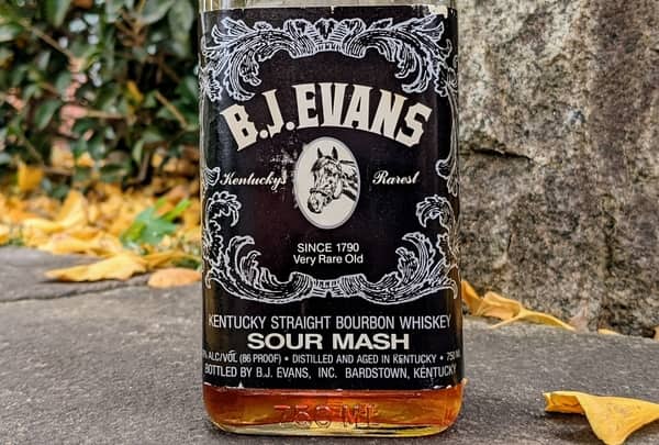 bj evans 10 year review front label