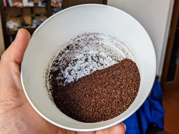 coffee grounds