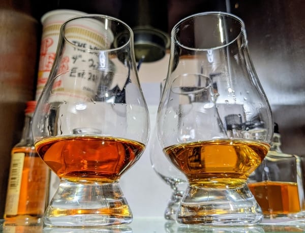 evan williams 12 year vs old ezra 12 year color