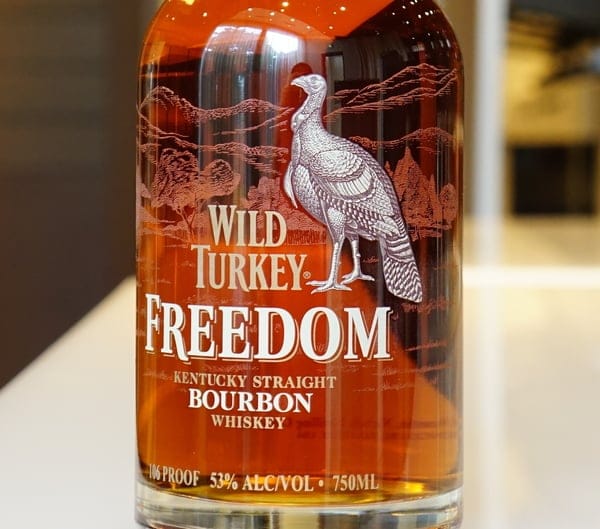 wild turkey freedom front label 2