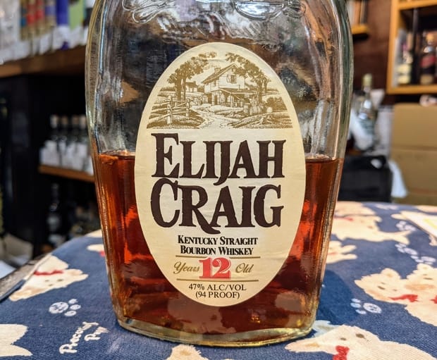 elijah craig 12 year small batch front