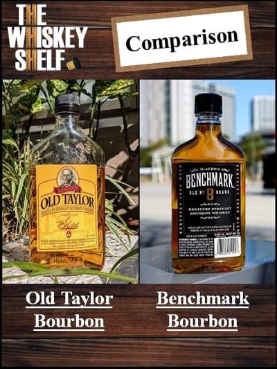 old taylor vs benchmark bourbon 1