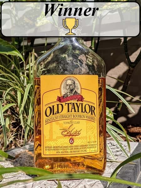 old taylor vs benchmark bourbon winner
