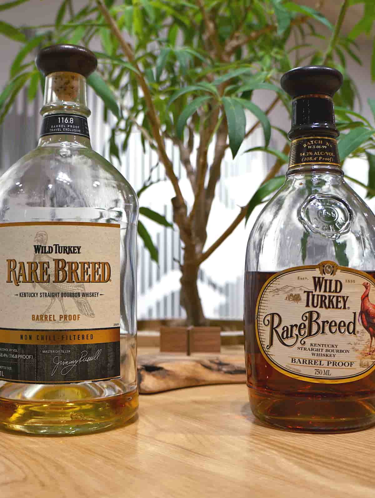 wild turkey rare breed curent vs old featured