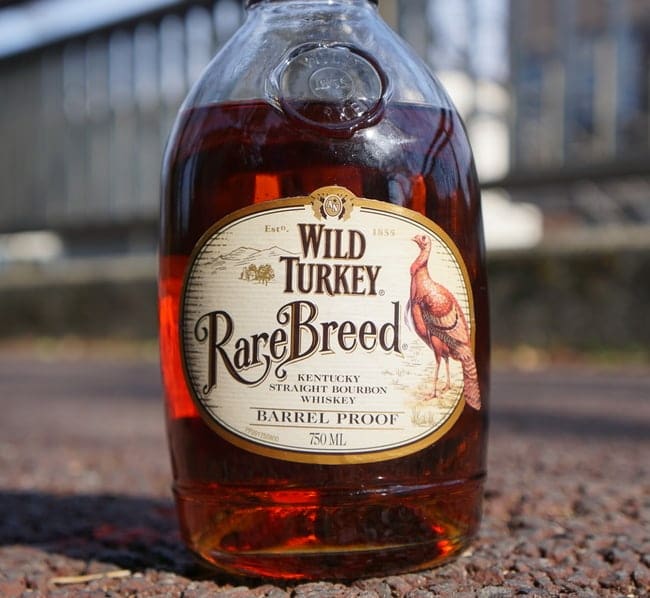 wild turkey rare breed wt 01 99 2001 front label