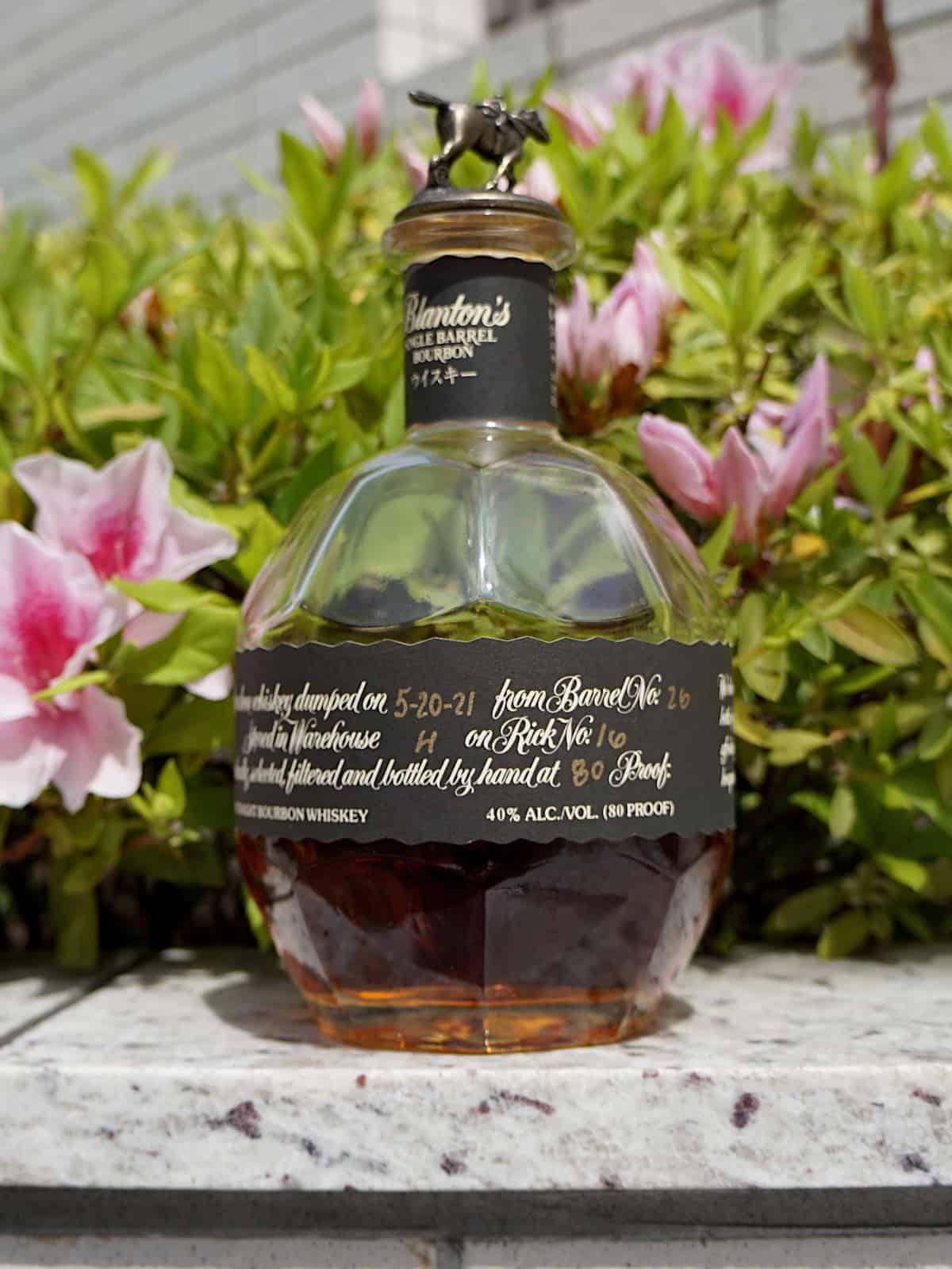 Blanton's Gold Edition 700ml, Blanton's Black, Blanton's Red Takara Special