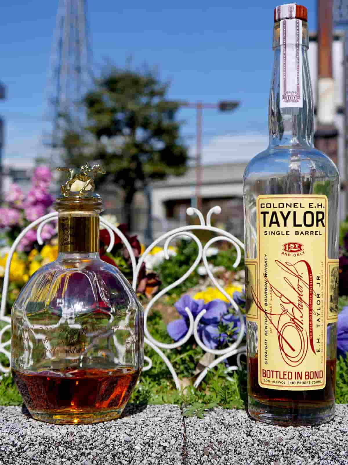 blanton’s gold vs eh taylor single barrel featured image