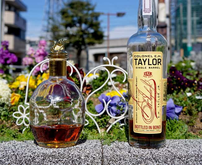 blanton's gold vs eh taylor single barrel header