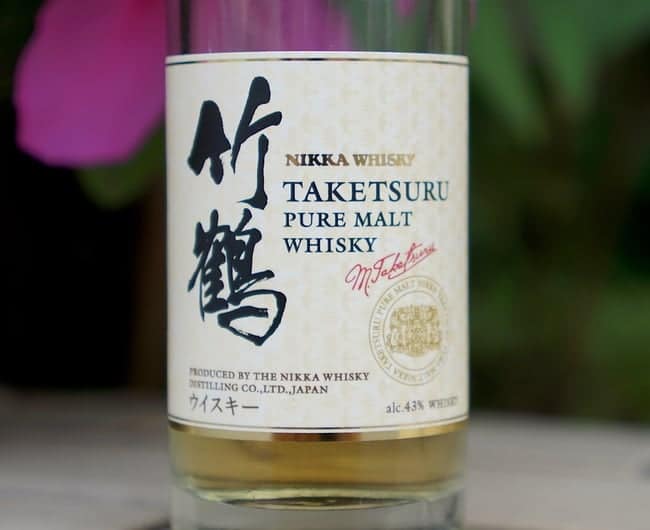 nikka taketsuru pure malt review front label