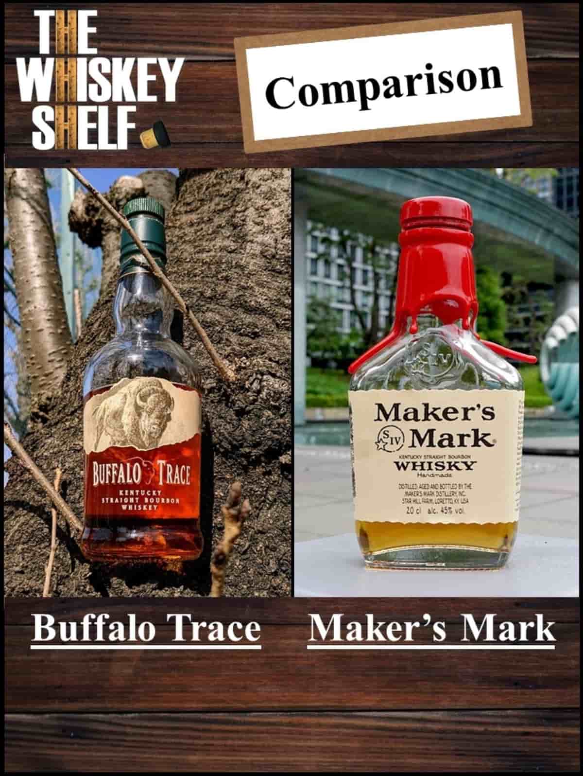 buffalo trace vs maker's mark featured