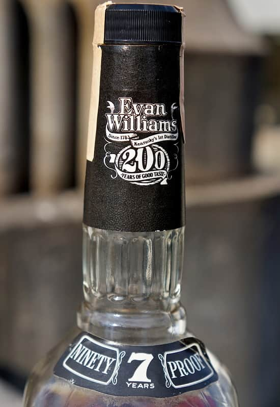 evan williams black label neck