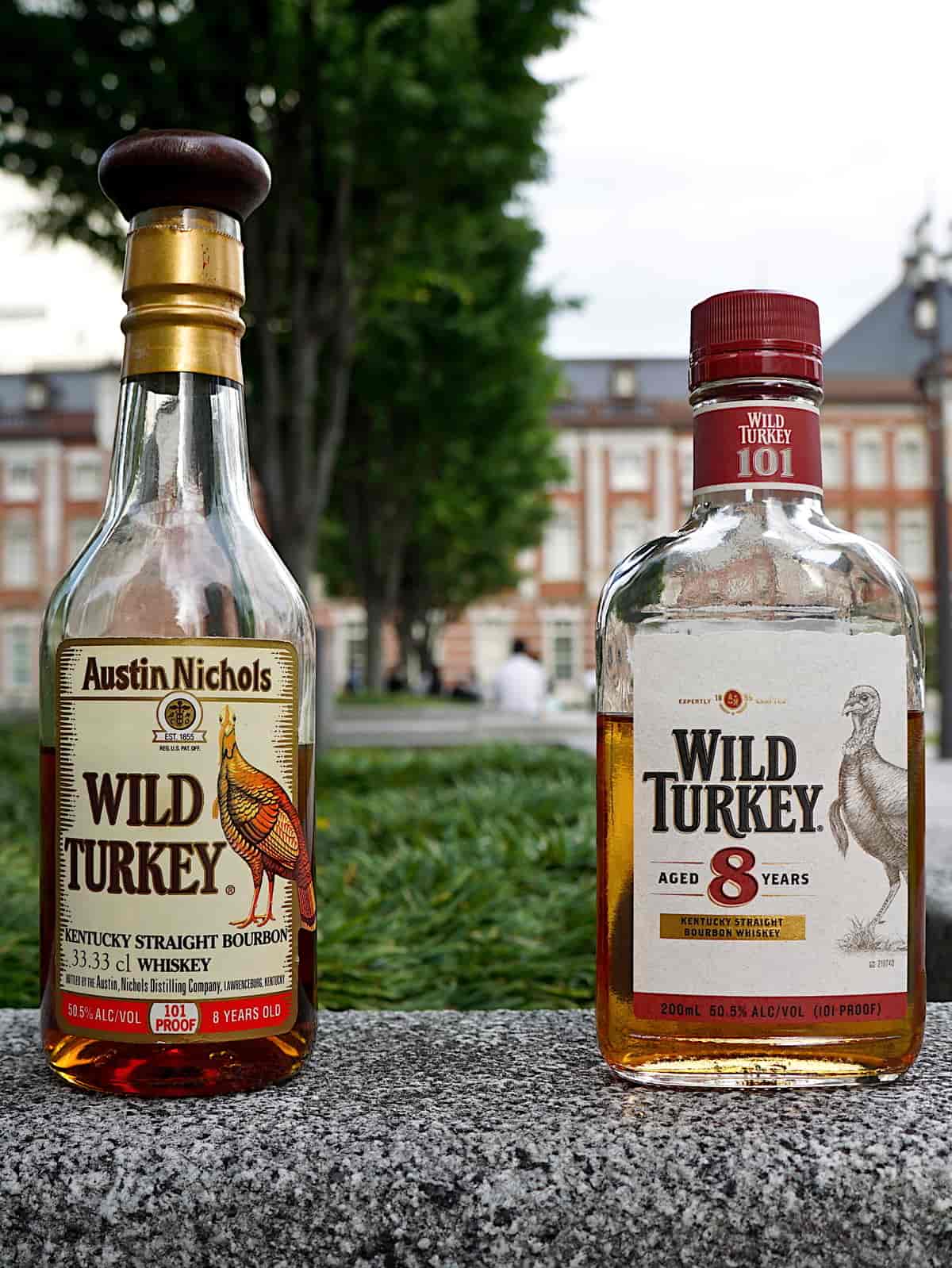 wild turkey 8 year old vs new featured