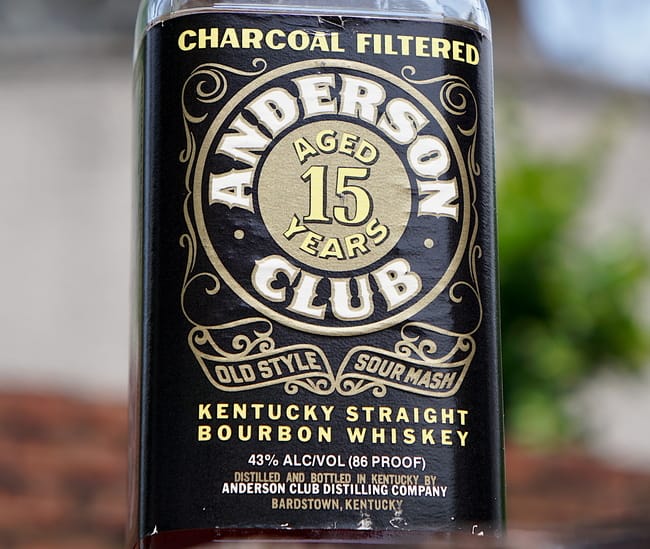 anderson club 15 year front