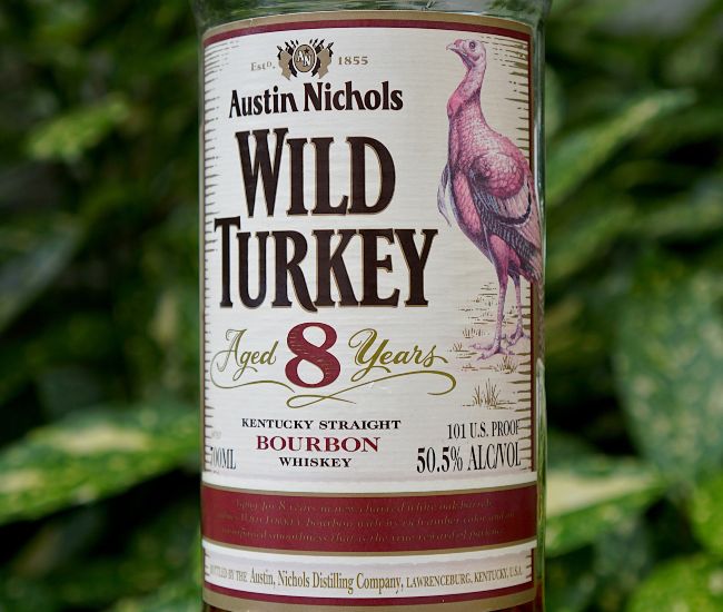 wild turkey 8 year 2010 front label